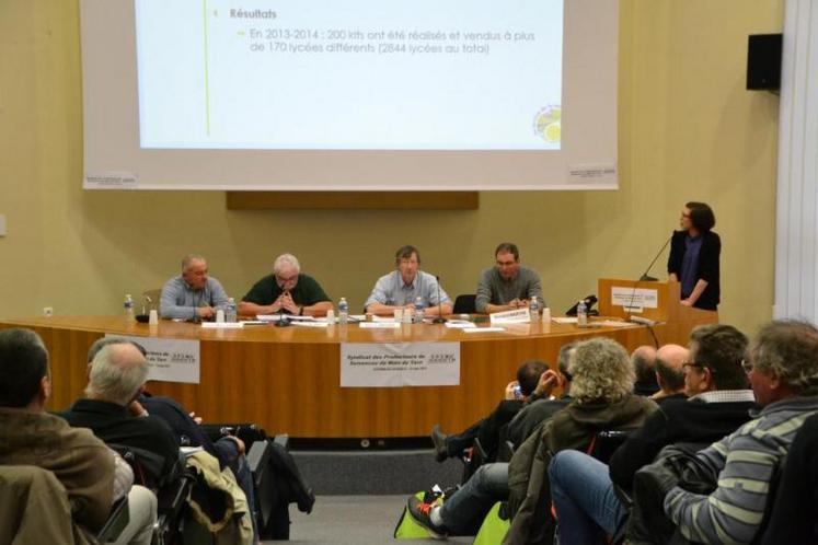 L’assemblée générale du syndicat des producteurs de semences de maïs du Tarn a eu lieu à Albi le 12 mars dernier.