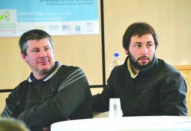 Benoît Pousthomis et Benjamin Piscedda.